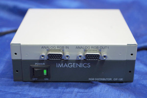 ◆2台入荷◆ IMAGENICS/1入力2出力 アナログRGB映像音声分配器 ★CIF-12E★ 在281S