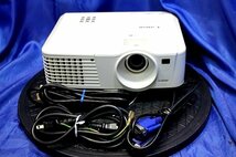 明るさ3000lm　 CANON/キヤノン パワープロジェクター ◆LV-WX300UST/HDMI・VGAケーブル付　45216Y_画像1