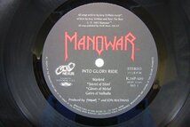 【帯付】Manowar「Into Glory Ride」LP（12インチ）/Nexus(K28P-409)/洋楽ロック_画像3