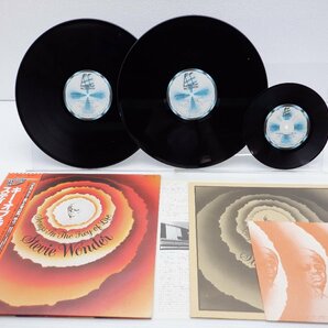 【帯付・2LP+EP・ブックレット】Stevie Wonder (スティーヴィー・ワンダー)「Songs In The Key Of Life」LP/Motown(VIP-1~3)の画像1