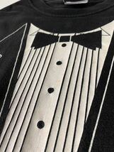 映画 dreamworks THE TUXEDO 騙し絵 VINTAGE Tシャツ タキシード Hanes BEEFY コピーライト 00's ビンテージ 輸入 古着 ジャッキーチェン_画像4