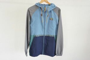 【即決】L.L.Bean エルエルビーン メンズ ナイロンブルゾン タグ付き 薄手 紺灰緑系 サイズ:XL ジャパンフィット 【822398】