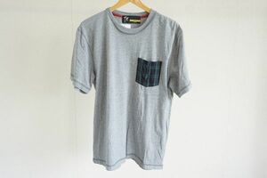  click post possible [ prompt decision ]FATefe- tea men's T-shirt short sleeves . pocket gray series size :FAT [822815]