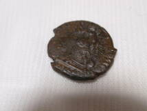 古代ローマのコイン　AD3～7　2,5ｇ、14ｍｍ　　①―9_画像2