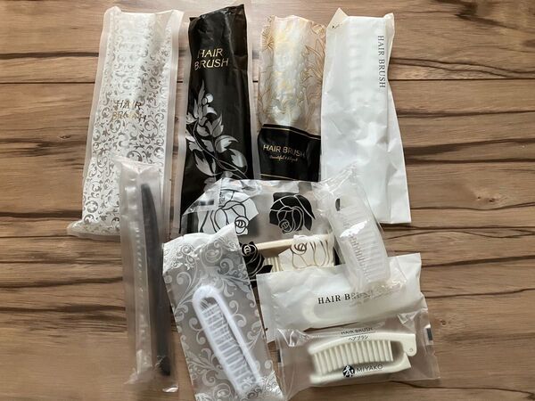 【10個セット】アメニティ ヘアブラシ ホテル