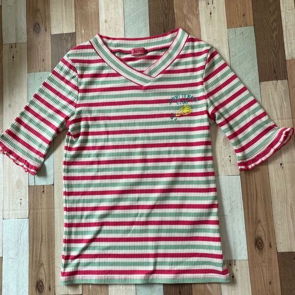 SISTER JENNI ボーダーTシャツ 160