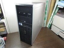 【YDT0662】★HP Compaq dc7800 CMT タワー型 Core2Duo E8500 3.16GHz/2GB/HD欠品/DVD-MULTI/OS無 本体のみ BIOSロック有★JUNK_画像1