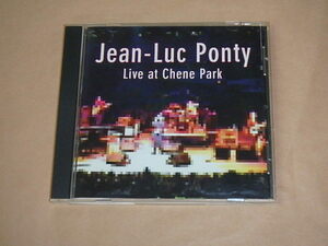 Live at Chene Park　/　 ジャン=リュック・ポンティ（Jean-Luc Ponty）/　輸入盤CD