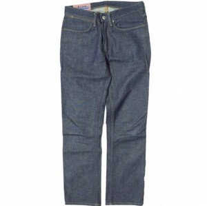 Acne Studios Bla Konst Acne s Today oz bro navy blue -stroke Italy made 5 pocket skinny denim pants 28 Indigo jeans g11620