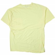 CAN PEP REY キャンペプレイ イタリア製 UNISEX POCKET S/S T-SHIRTS ルーズポケットTシャツ SSB170112 34 LIGHT YELLOW 半袖 g9672_画像2