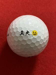 JLPGA запад . подлинный .2023 Suntory дамский открытый реальное использование с автографом oun имя мяч 