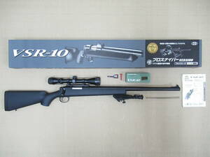  Tokyo Marui VSR-10p Roth naipa-Ver(BK) stainless steel cylinder Mapleleaf aluminium chamber & hardness 80 gasket scope &bai pot attaching 