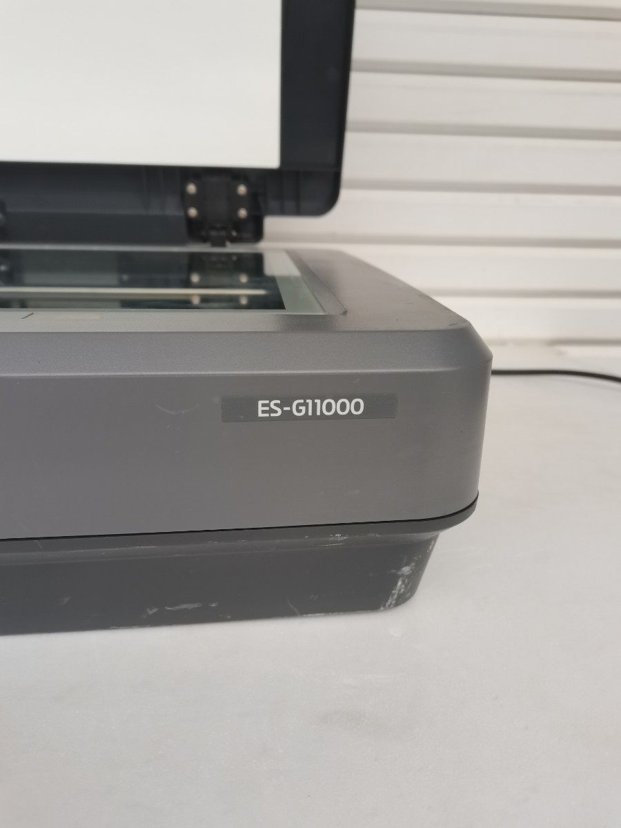 通電確認済み現状品 EPSON エプソン ES-G11000 A3プラス対応フラット