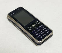 【動作品】docomo FOMA SO902i ダークブルー×ブラウン ネットワーク利用制限◯ 白ロム ガラケー ケータイ ドコモ_画像1