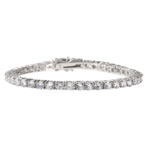 テニスブレスレット ３mm１８ｃｍ CZダイヤ（キュービック・ジルコニア） Tennis Bracelet ホワイトゴールド