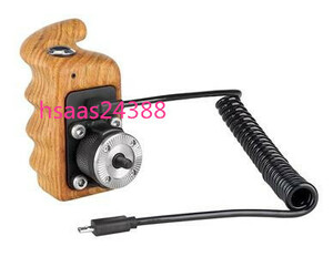  NICEYRIG 木製ハンドグリップ カメラケージハンドル 汎用 右側手用 ウッドグリップ RECトリガー ソニーA7シリーズ用 -275 