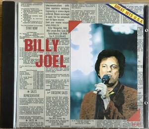 【洋楽CD】 GREAT HITS U.S.A. 『BILLY JOEL(ビリー・ジョエル)』◇THE STRANGER 他 R-0A0085/CD-16280