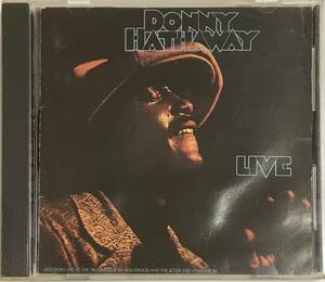 【洋楽CD】 DONNY HATHAWAY (ダニー・ハサウェイ) 『ライヴ』18P2-3090/CD-16291