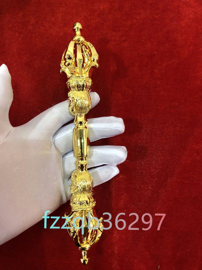 チベット仏教法器真言宗五鈷杵金剛杵密教法具真鍮製10cm | JChere雅虎