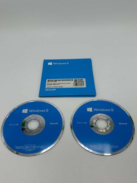 『送料無料』　Microsoft Windows 8 （ 32ビット及び 64ビット　2枚組 ）ディスクのみ　プロダクトキーなし