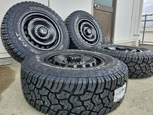 デリカD5 RAV4 新品4本セット ヨコハマ ジオランダーX-AT 235/70R16 タイヤホイールセット 16インチ LEXXEL SwaGGer