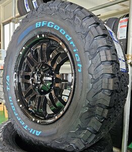 プラド120/150 FJクルーザー ハマーH3 ノーマル車高対応 タイヤ ホイール BF Goodrich AT KO2 265/70R17 LEXXEL Balano 17インチ