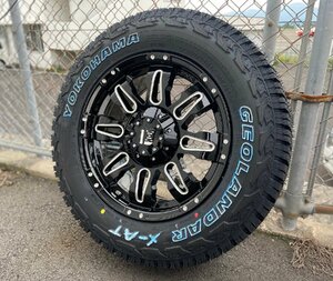 【新品】RAV4 CX8 ハリアー タイヤ ホイール4本セット ヨコハマ ジオランダー X-AT 245/65R17 LEXXEL Balano 17インチ 純正車高対応