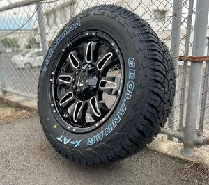 【新品】RAV4 CX8 ハリアー タイヤ ホイール4本セット ヨコハマ ジオランダー X-AT 245/65R17 LEXXEL Balano 17インチ 純正車高対応