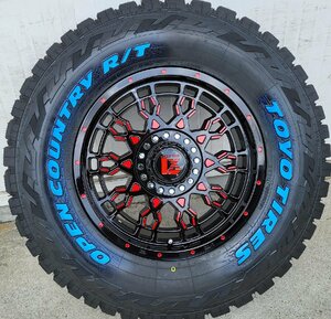 背面用付き 5本セット Jeep ラングラー JK JL タイヤホイールセット PreDator トーヨー オープンカントリー RT 265/70R17 285/70R17 1台分