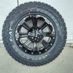 限定品 RAV4 デリカD5 エクストレイル アウトランダー 235/70R16 ヨコハマ ジオランダー X-AT タイヤホイールセット 16インチ DeathRock