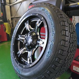 ラングラー JL JK BFグッドリッチ 265/70R17 285/70R17 トレールテレーン タイヤホイールセット OutLaw アウトロー 17インチ