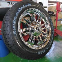 ラングラー JL JK BFグッドリッチ 265/70R17 285/70R17 トレールテレーン タイヤホイールセット Balano バレーノ 17インチ メッキ_画像7