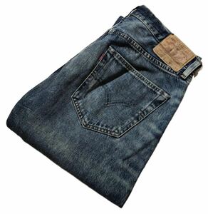 ■ LEVIS リーバイス LVC ■ 50155-0031 50s ヴィンテージ 復刻 ユーズド加工 インディゴデニム 55501XX W30L32