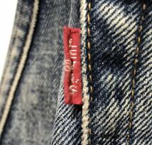 ■ LEVIS リーバイス LVC ■ 50155-0031 50s ヴィンテージ 復刻 ユーズド加工 インディゴデニム 55501XX W30L32_画像6