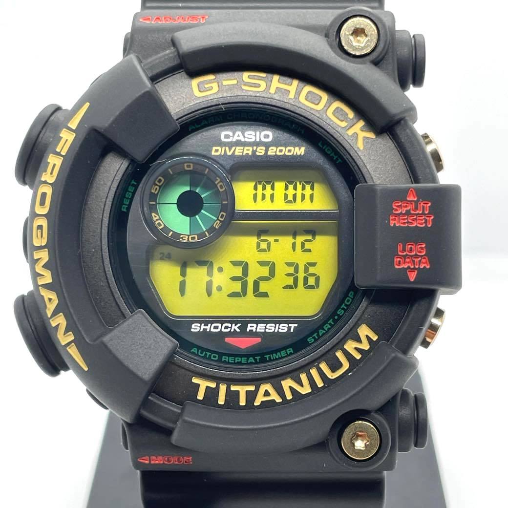 ヤフオク! -「g-shock フロッグマン frogman 7周年 dw-8201nt-1jr」の