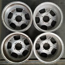 管理番号：Ｓ5-122【４本価格】【16x5.5J 5x139.7 ET+22 ハブ108】スズキSUZUKI純正・ジムニー等・店頭直接引取・下取り可能_画像7