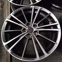 管理番号：S5-178【4本価格】【17x7J 5x100 ET+48 ハブ56】スバルSUBARU純正・BRZ等・直接引取・下取り可能_画像4