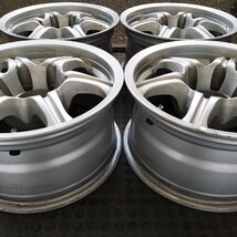 管理番号：Ｓ6-23【4本価格】【16×8J 6x139.7 ET+3 ハブ110】ランクル等・店頭直接引取可能・下取り可能_画像2