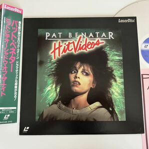 【レーザーディスク】Pat Benatar / Hit Videos 帯付LD パイオニア SM048-3110 86年日本版 パット・ベネター,Shadows Of The Night,の画像1