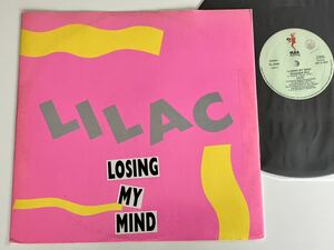 【伊オリジナル】LILAC / Losing My Mind(Extended,Inst,Radio) 12inch FLEA RECORDS ITALY FL8459 90年EUROBEAT,Hi-NRG,ライラック,