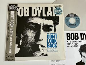 【レーザーディスク】ボブ・ディラン / Don't Look Back BOB DYLAN 1965 シュリンク付/帯付LD SM037-3325 初期ディラン映画,時代は変る,