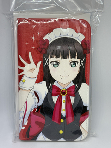 【新品】 ラブライブ サンシャイン 黒澤ダイヤ スマホケース Welcome to 浦女ver aqours