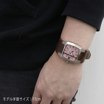 37％OFF 特価 ディーゼル DIESEL DZ1999 ピンク ブラウン CLIFFHANGER クリフハンガー 男性 女性 腕時計 メンズ レディース レザー 革_画像7