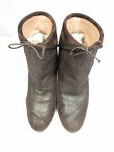 【レペット Repetto】 ショートブーツ 靴 ヒール (レディース) size36 ブラウン系 ◎18LZ4085◎_画像3