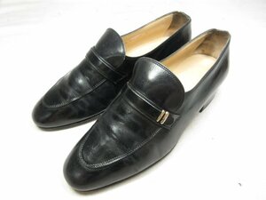 HH [TANINO CRISCItanino Chris chi-] Loafer slip-on shoes gentleman shoes ( men's ) size5 black *18MZA3151*