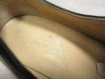 HH【TANINO CRISCI タニノクリスチー】 ベルト付き ローファー スリッポン 紳士靴 (メンズ) size5 ブラック ◎18MZA3159◎_画像5