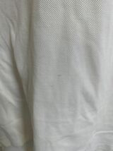 ［POLO GOLF RALPH LAUREN ］ポロゴルフ　ラルフローレン 半袖ポロシャツ　白系　Mサイズ Y990_画像4