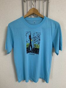 ［mont-bell］モンベル　半袖Tシャツ 水色　XSサイズ　Y1071