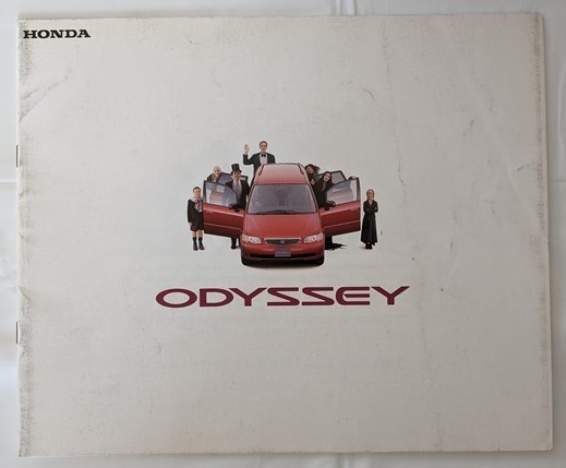 オデッセイ　(E-RA1, E-RA2)　車体カタログ　1994年10月　ODYSSEY　古本・即決・送料無料　管理№ 5646d