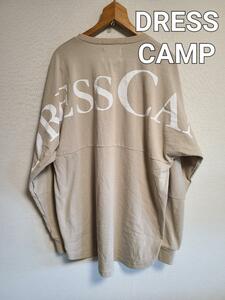 ドレスキャンプ Tシャツ ロンT ドルマンスリーブ DRESS CAMP フリー